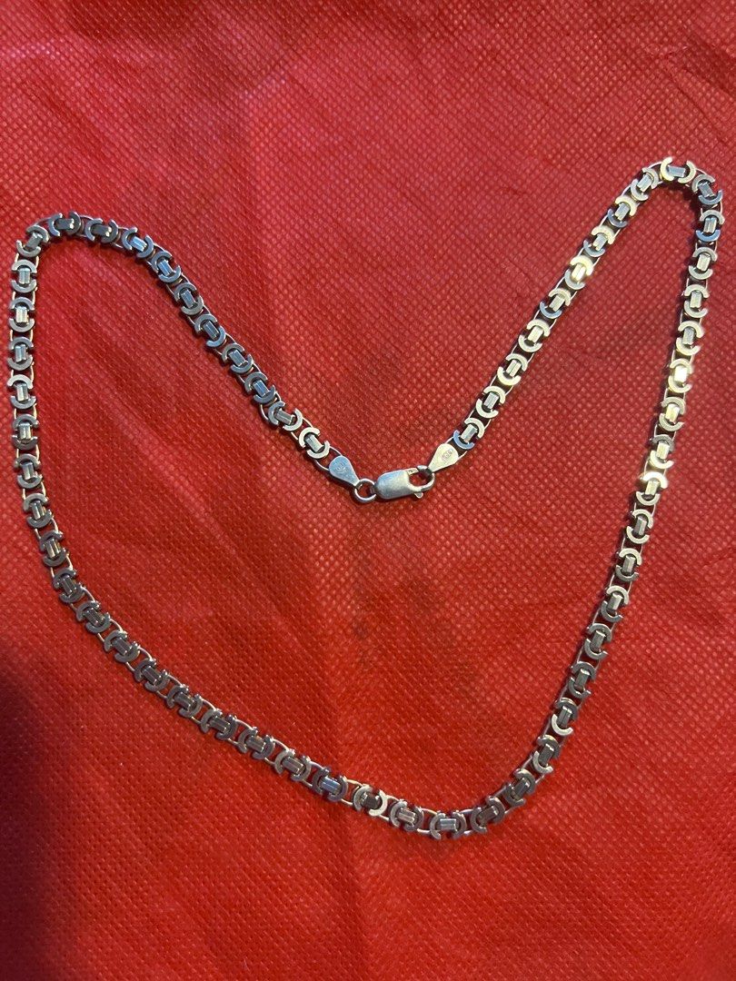 Silver necklace original Italy 925 rare design