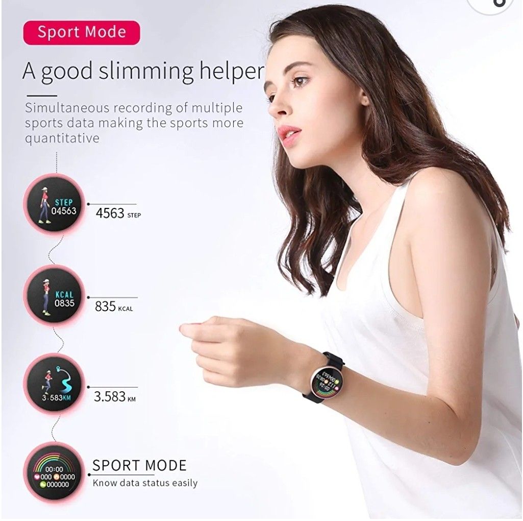 Ladies fitness watch clearance