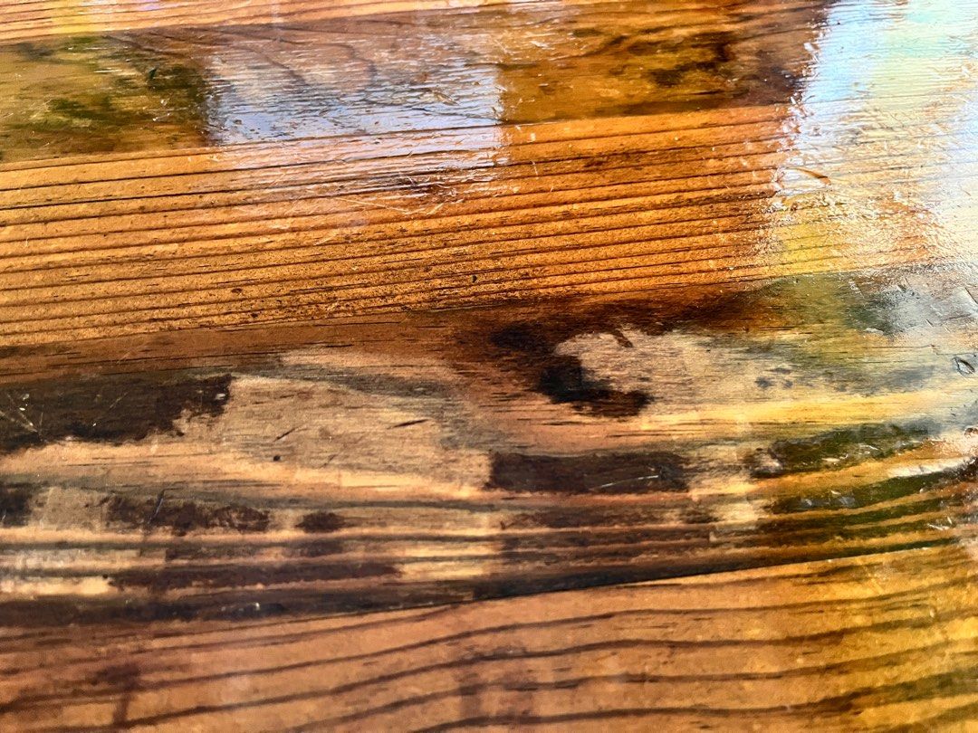 Solid heavy wood coffee table, Furniture & Home Living, Furniture