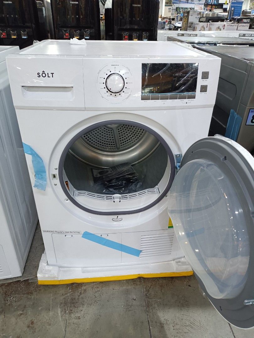 solt heat pump dryer front load 7kg, TV & Home Appliances, Washing Machines and Dryers on Carousell