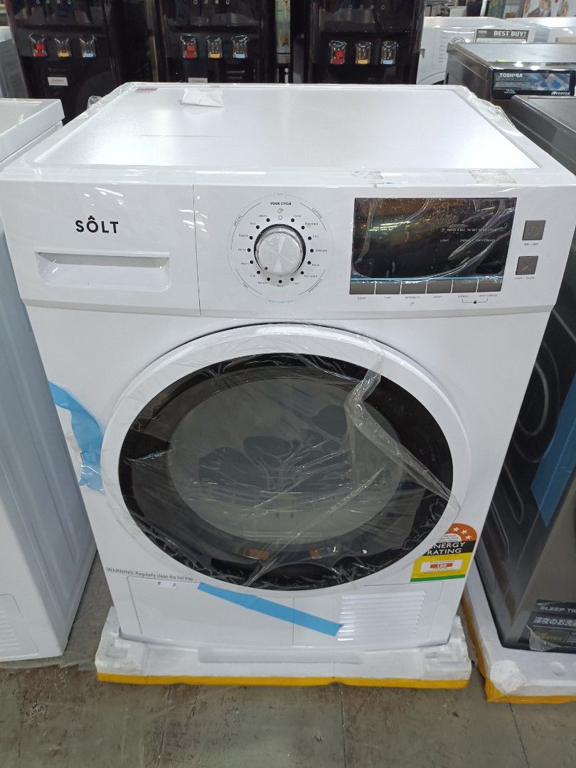solt heat pump dryer front load 7kg, TV & Home Appliances, Washing Machines and Dryers on Carousell