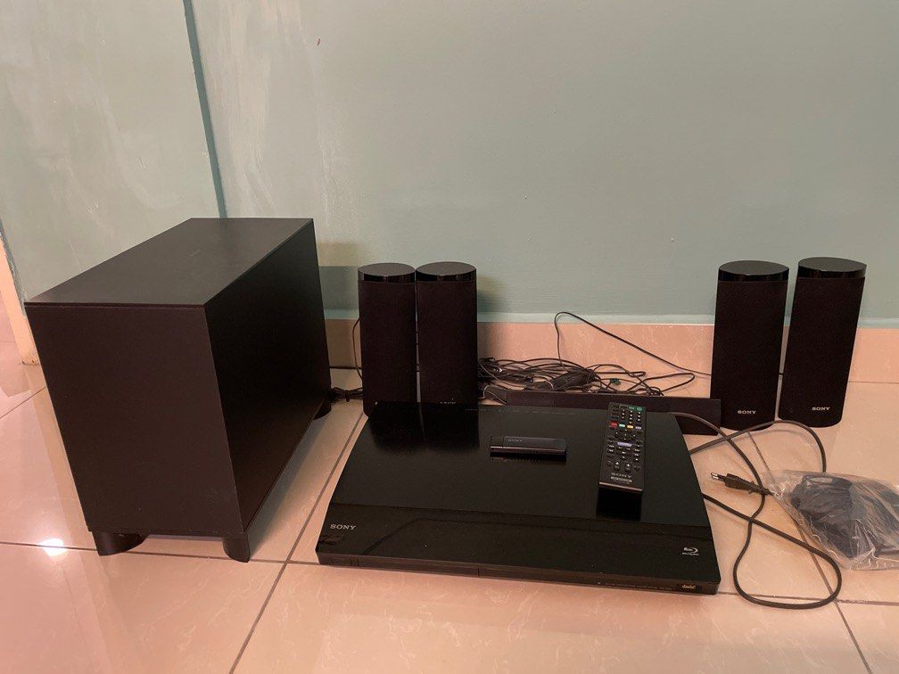 Sony BDVE380 blu ray home theatre system, Audio, Soundbars, Speakers
