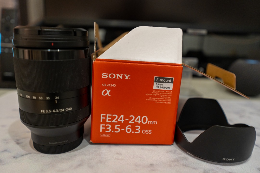 Sony FE 24-240mm F3.5-6.3 OSS | SEL24240, 攝影器材, 鏡頭及裝備