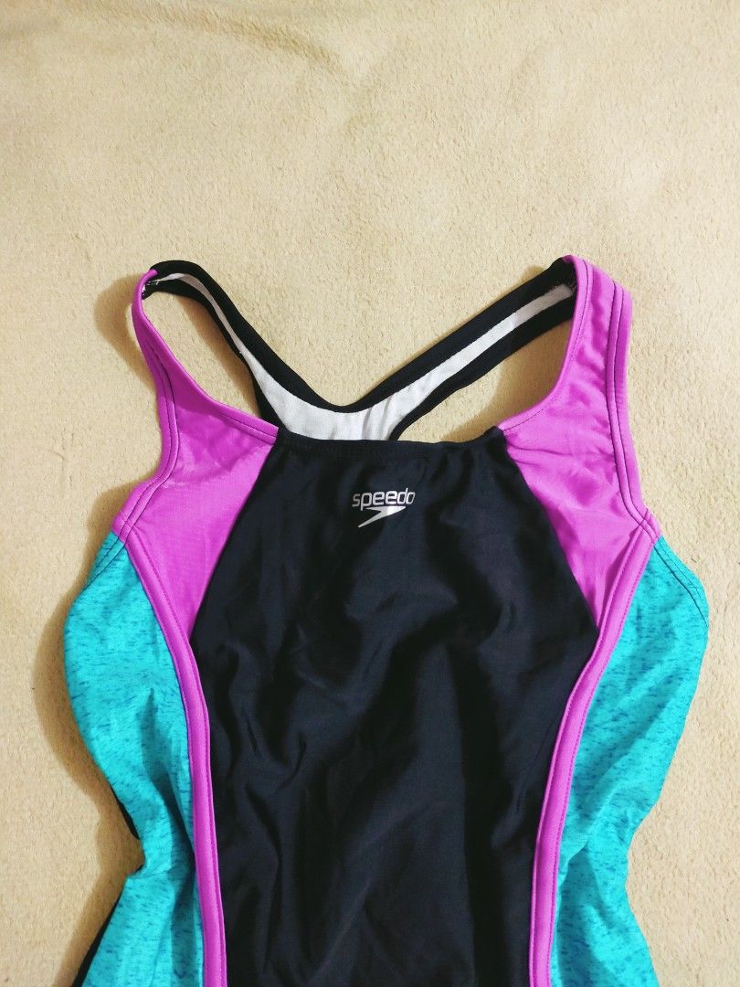 SPEEDO GIRL'S ONE PIECE TRAINING SWIMSUIT, Women's Fashion, Swimwear