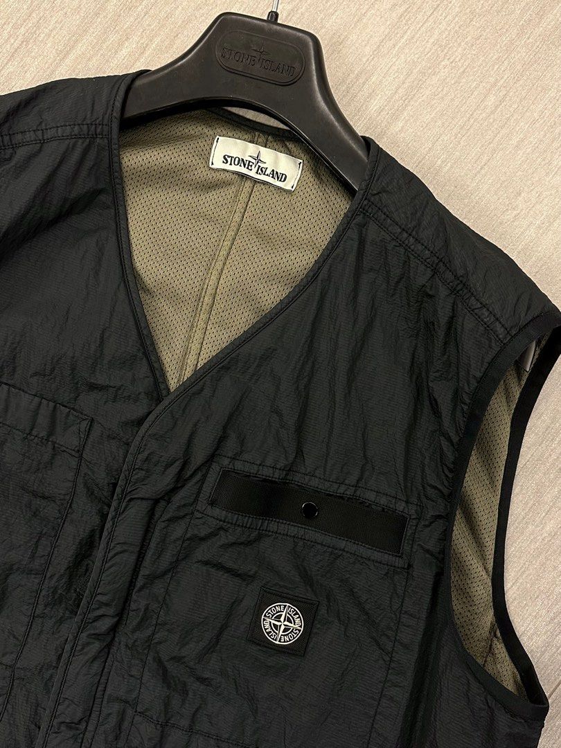 Stone island seersucker vest clearance