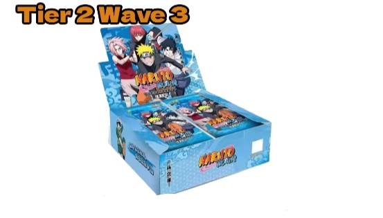 Display de 18 boosters Naruto Kayou Tier 4 Wave 3 - T4W3