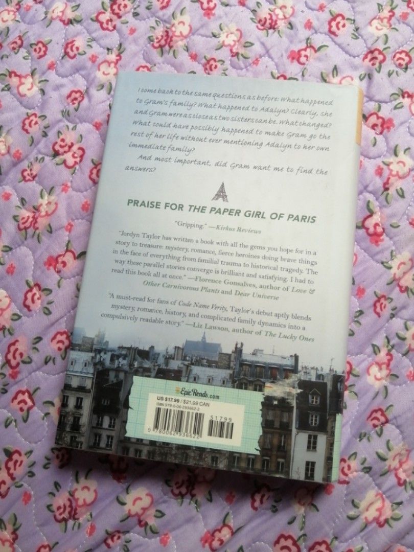 The Paper Girl of Paris, Hobbies & Toys, Books & Magazines, Storybooks