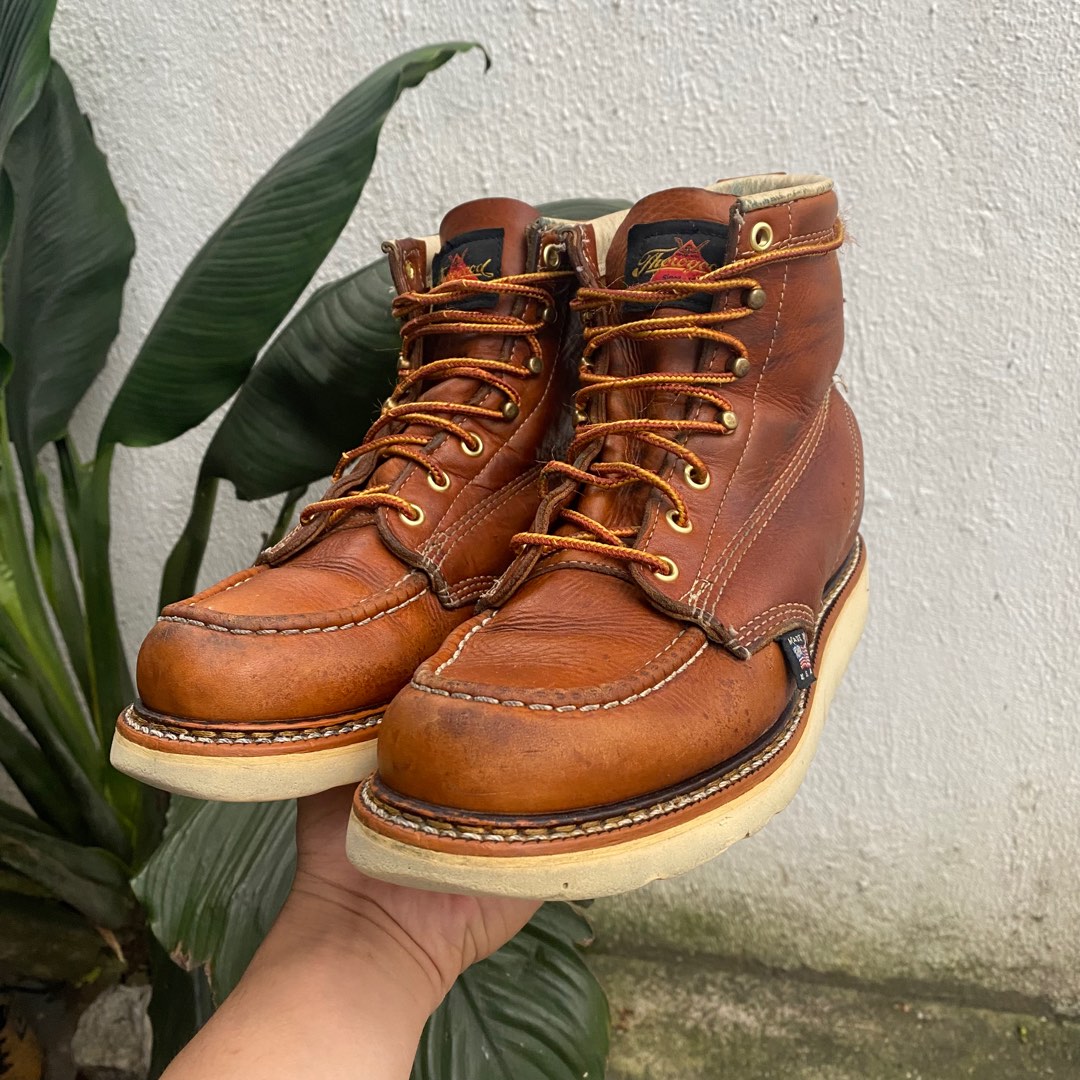 thorogood moc toe