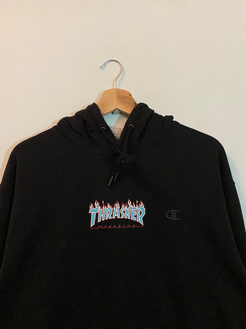 Thrasher x top champion hoodie