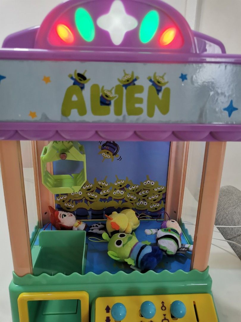 Authentic Toystory Claw Game Machine, Hobbies & Toys, Toys & Games on