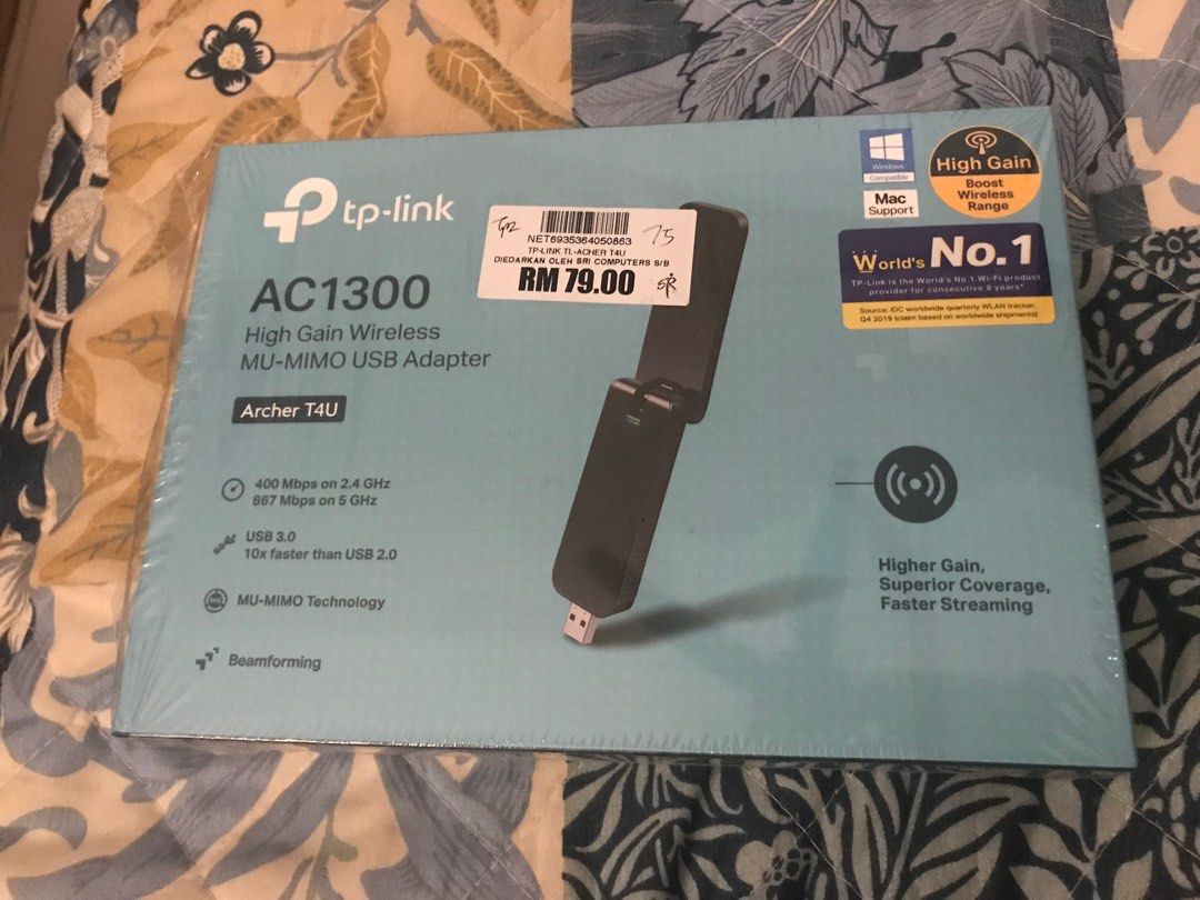 TP-Link AC1300 Wireless Adapter, Computers & Tech, Parts & Accessories ...