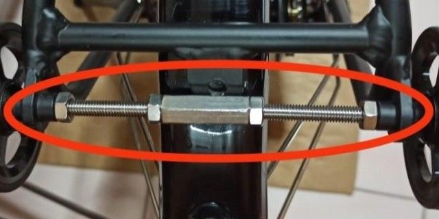 Trifold Q rack brace