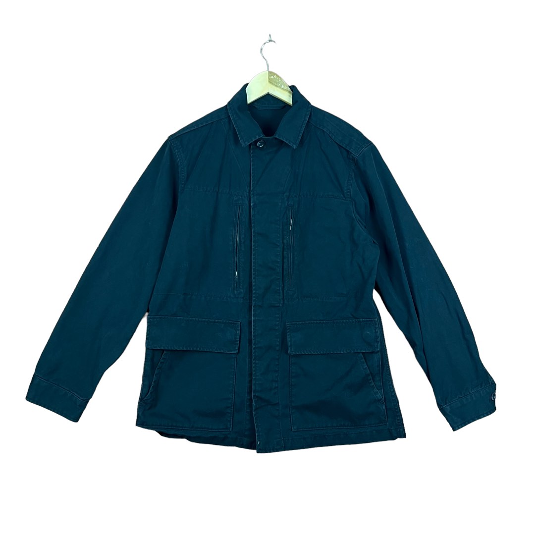 Uniqlo Utility Jacket Work Wear Style, Men's Fashion, Coats, Jackets and Outerwear on Carousell