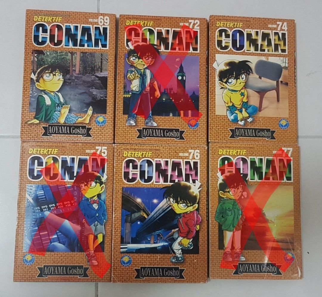 Used Komik Detektif Conan Bm Version Hobbies And Toys Books