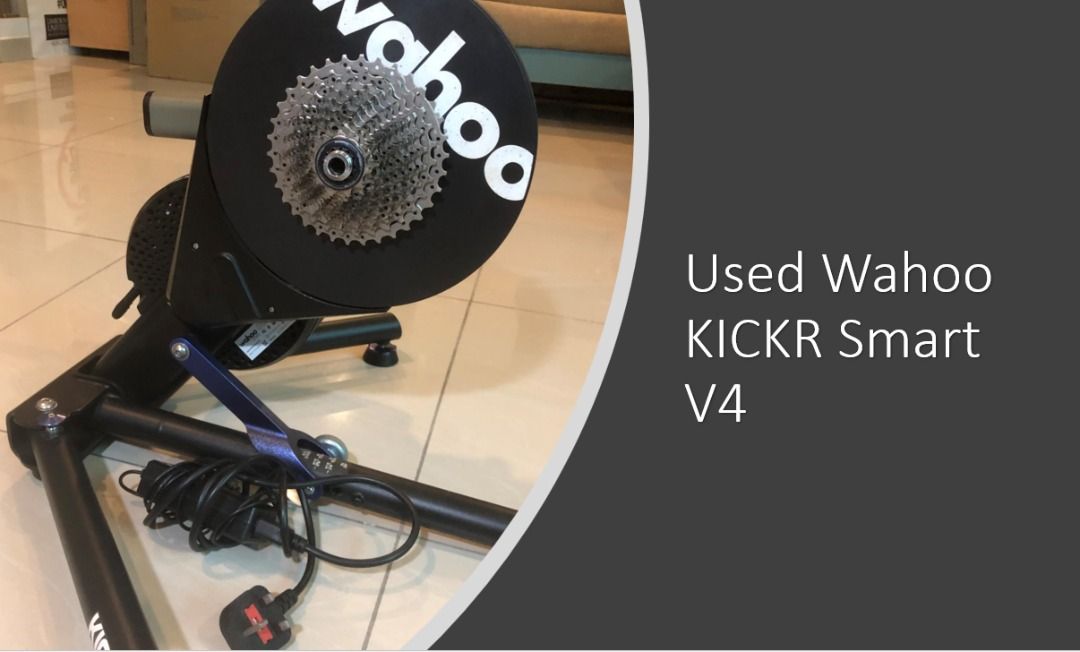 Used Wahoo KICKR Smart V4, Sports Equipment, Bicycles & Parts, Bicycles