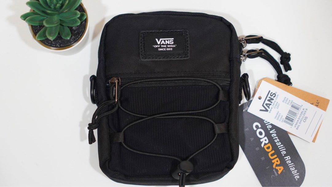 Vans bail shoulder bag clear sales