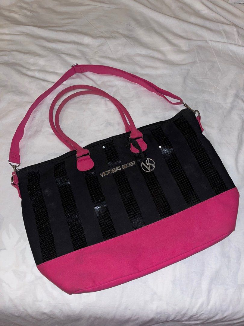Victoria secret 2025 sequin duffle bag