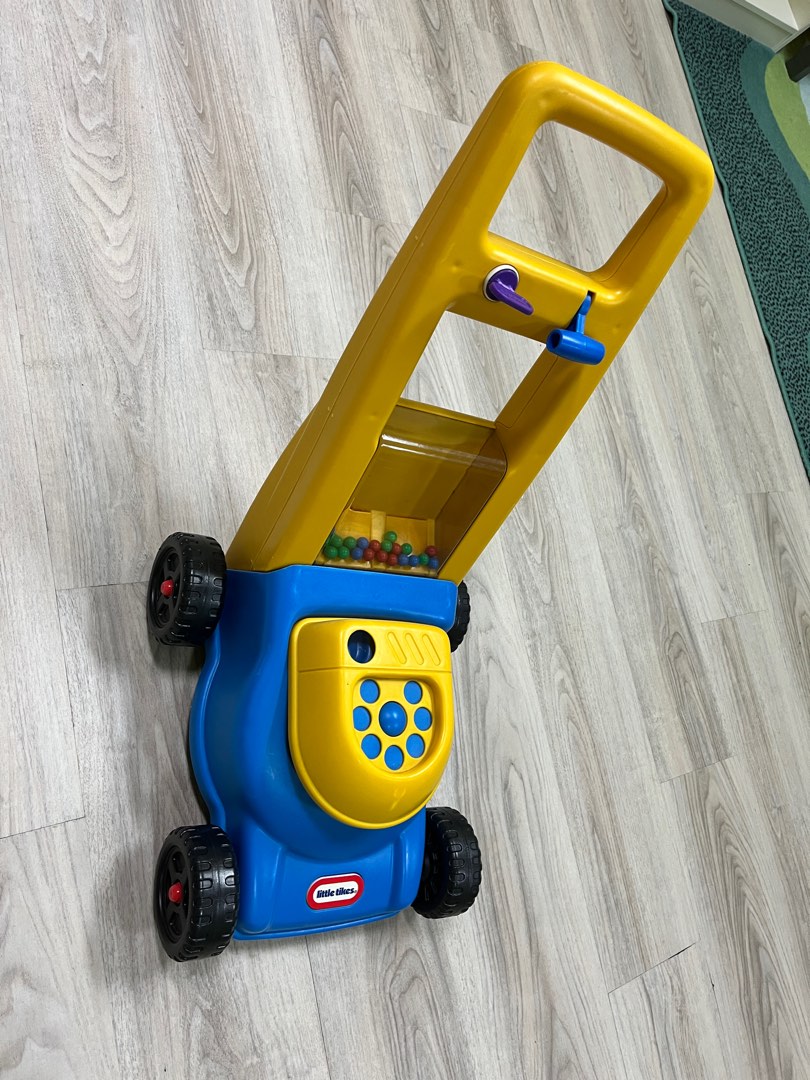 Little tikes popping lawn mower on sale