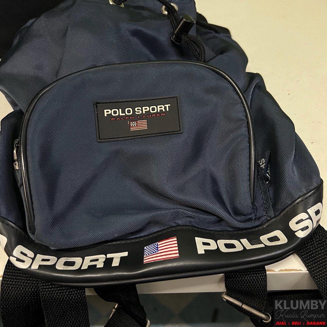 Vintage Polo Sport, Women's Fashion, Bags & Wallets, Backpacks on Carousell