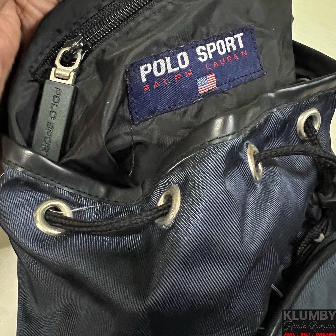 Vintage Polo Sport, Women's Fashion, Bags & Wallets, Backpacks on Carousell