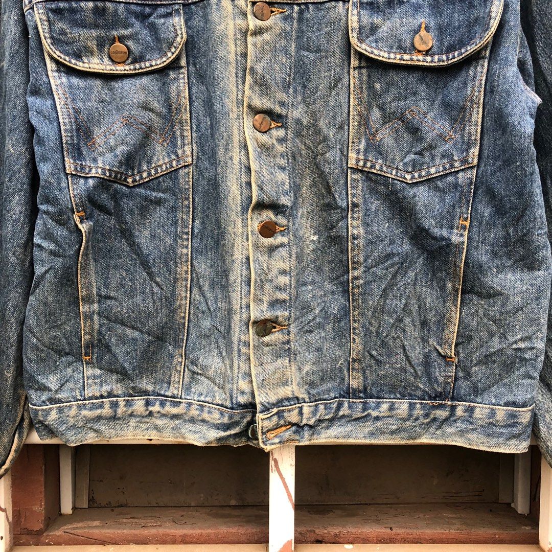 Vintage Wrangler Denim Jacket Australia Men s Fashion Coats