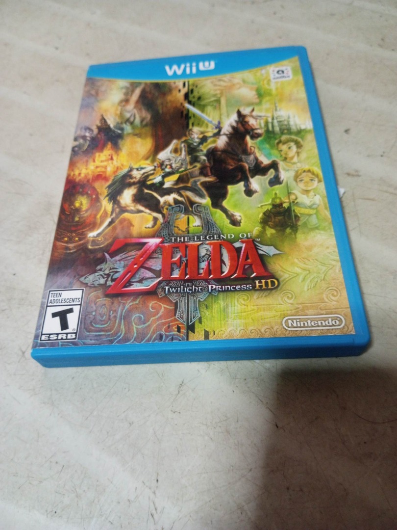 WiiU Zelda Twilight Princess HD Sell Trade, Video Gaming, Video Games