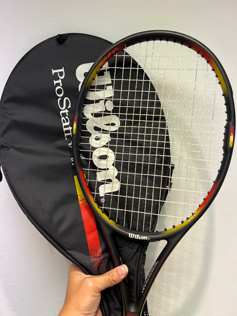 Raquette Wilson Pro Staff Classic 6.1 Si – 95 Pouces² – Taille De Grip 4 5/8″ – Occasion