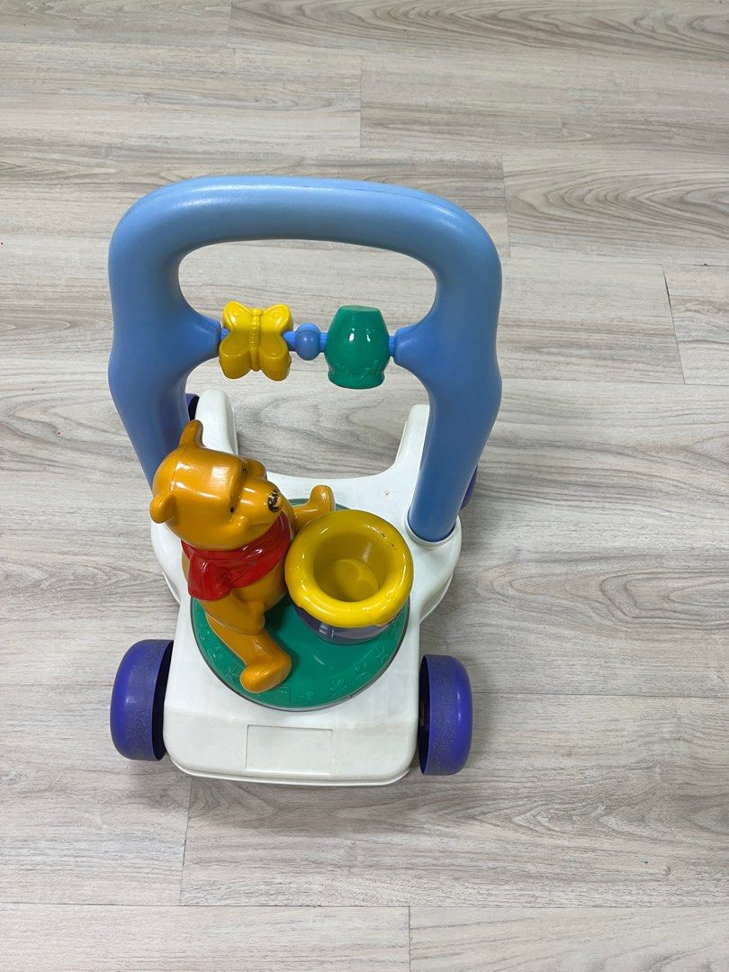 Winnie the pooh push along walker hot sale