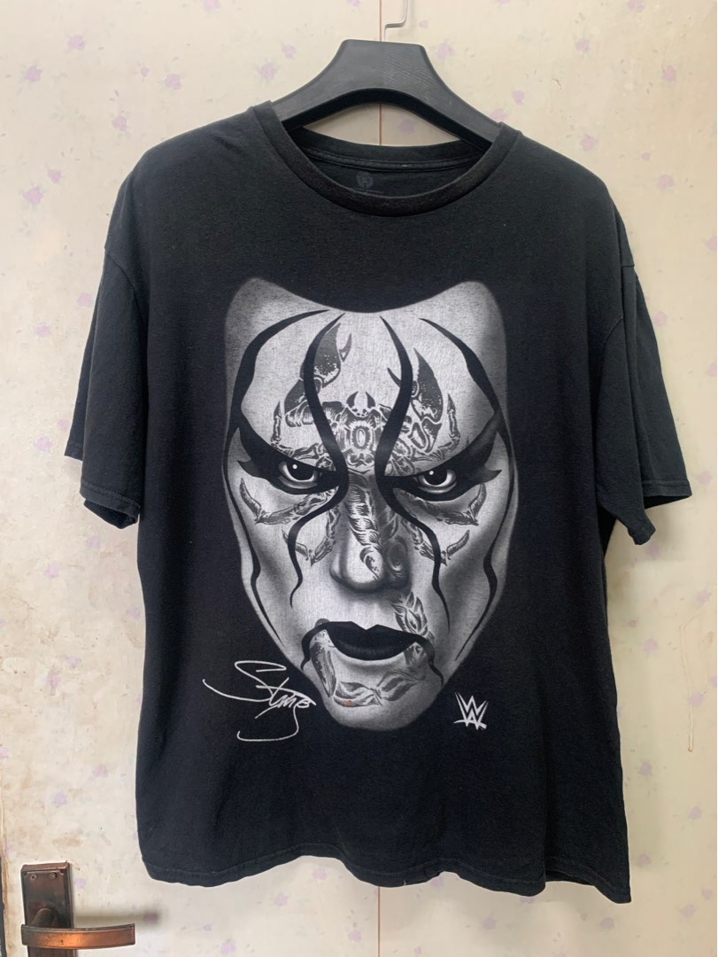 Wwe Sting, Men's Fashion, Tops & Sets, Tshirts & Polo Shirts on Carousell