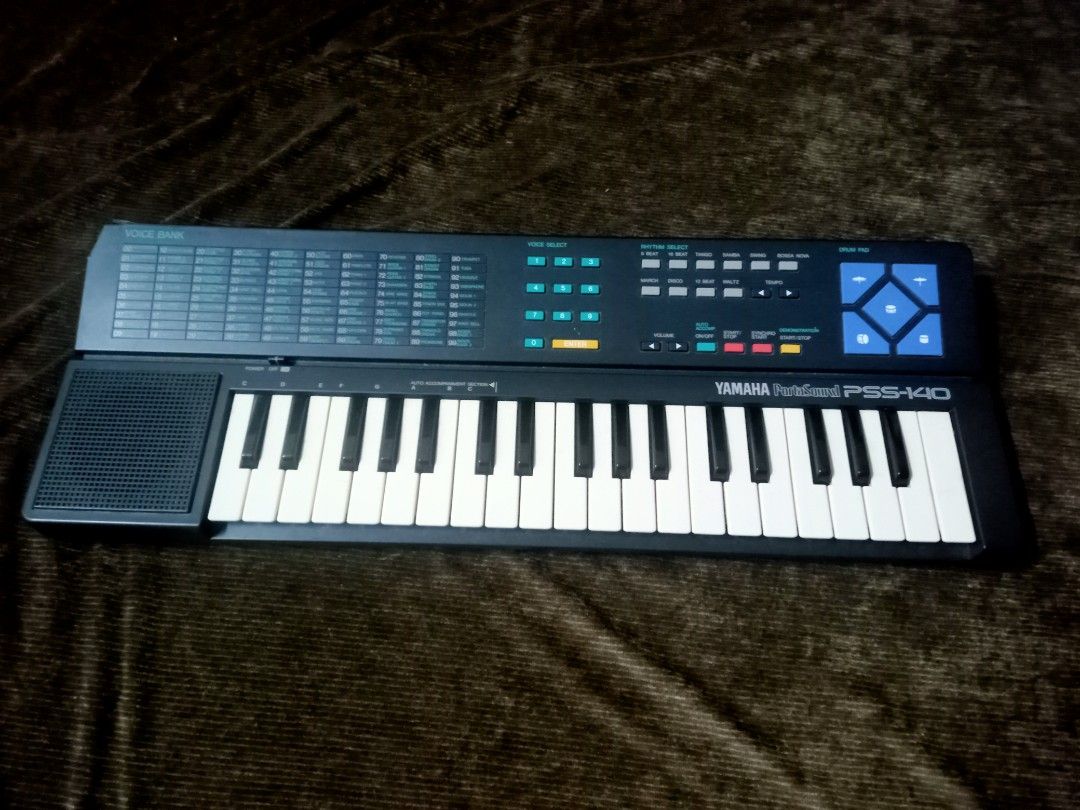 Yamaha PSS140 Vintage 1980's Electric Keyboard 37keys Synthesizer