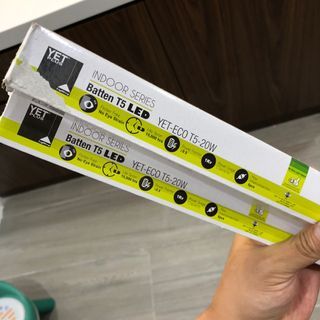YET PLUS Indoor Series - 4 feet Batten T5 LED 6500K Daylight (2 units SIRIM certified)