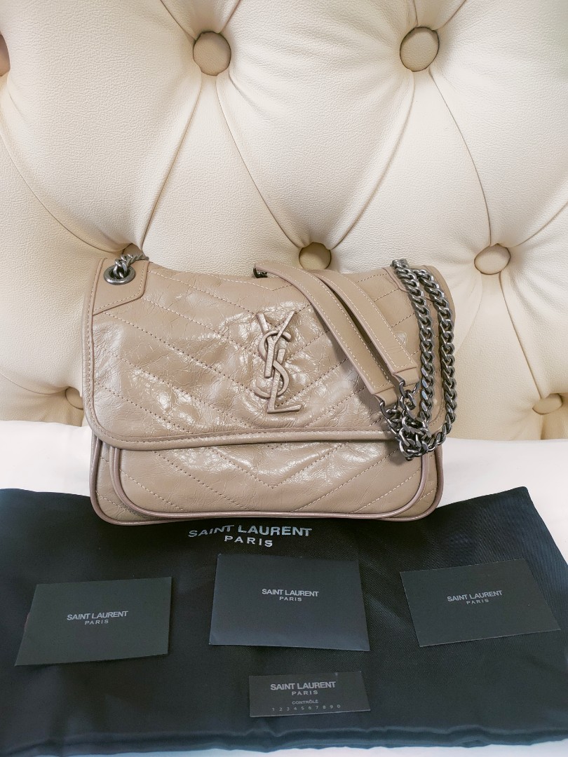 Ysl cheap niki beige