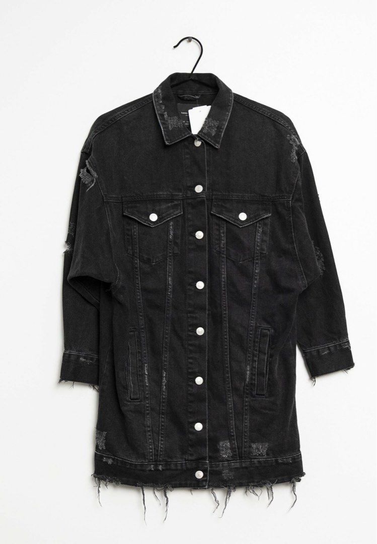 Veste Cuir Sans Manche Femme - Noir