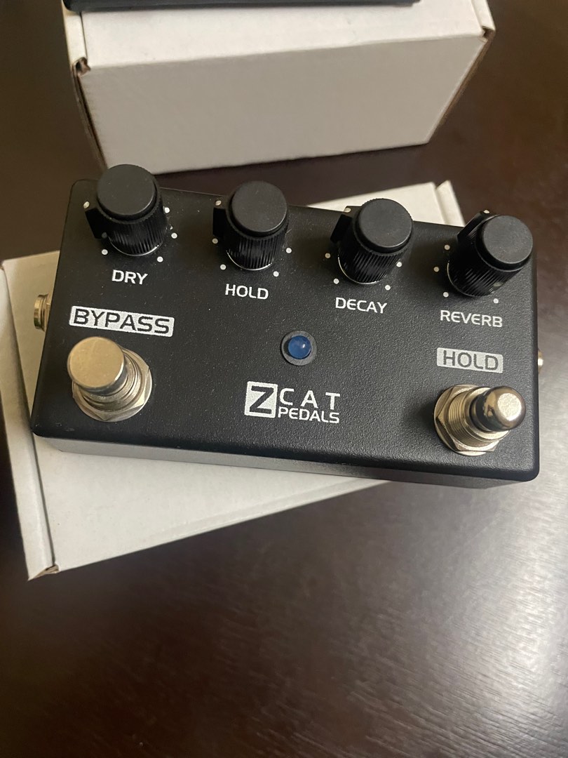 ZCAT Pedals ジーキャットペダル リバーブホールド機能 ギター