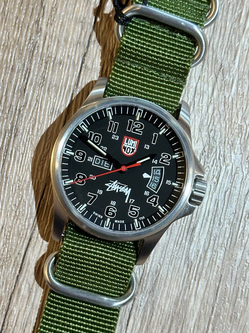 Stussy Luminox field military watch-