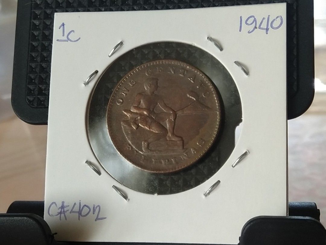 1940 one centavo, Hobbies & Toys, Memorabilia & Collectibles, Currency