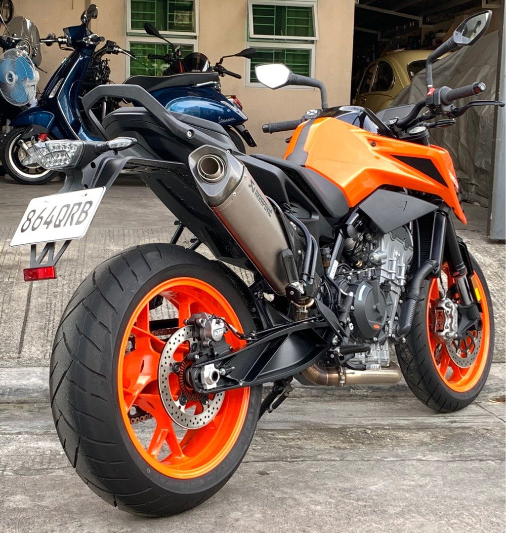ktm 790 duke akrapovic exhaust