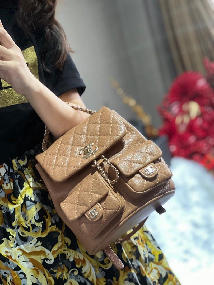 Chanel 2019 Mini CC Day Backpack  Black Backpacks Handbags  CHA420583   The RealReal