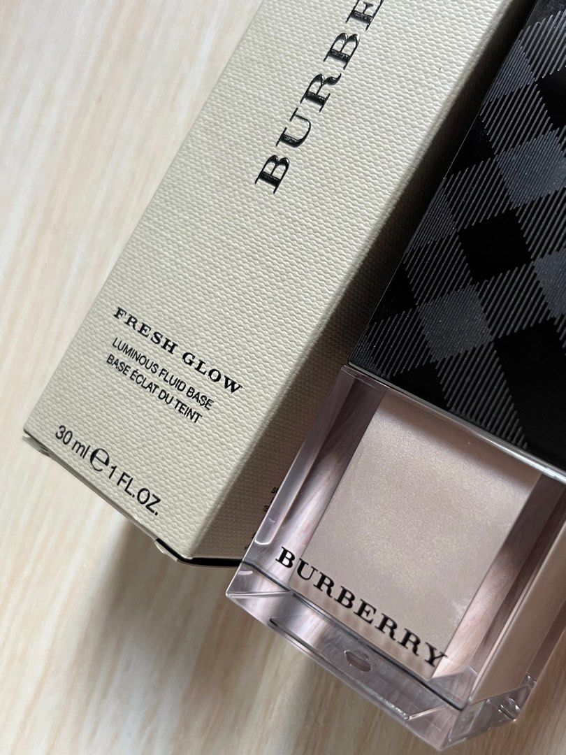 2 pieces primer and foundation: Burberry fresh glow and Paul and joe  illuminating foundation primer, Beauty & Personal Care, Face, Makeup on  Carousell