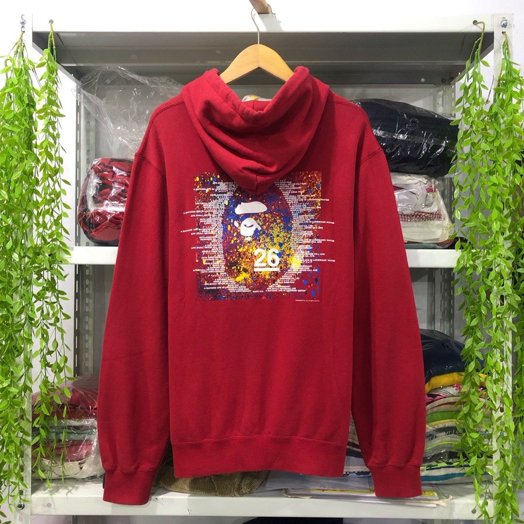 Bape 26th anniversary hoodie shop
