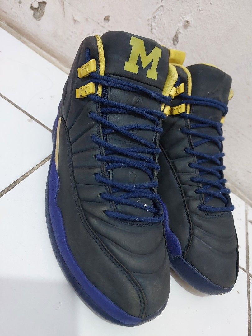 Jordan retro sales 12 michigan