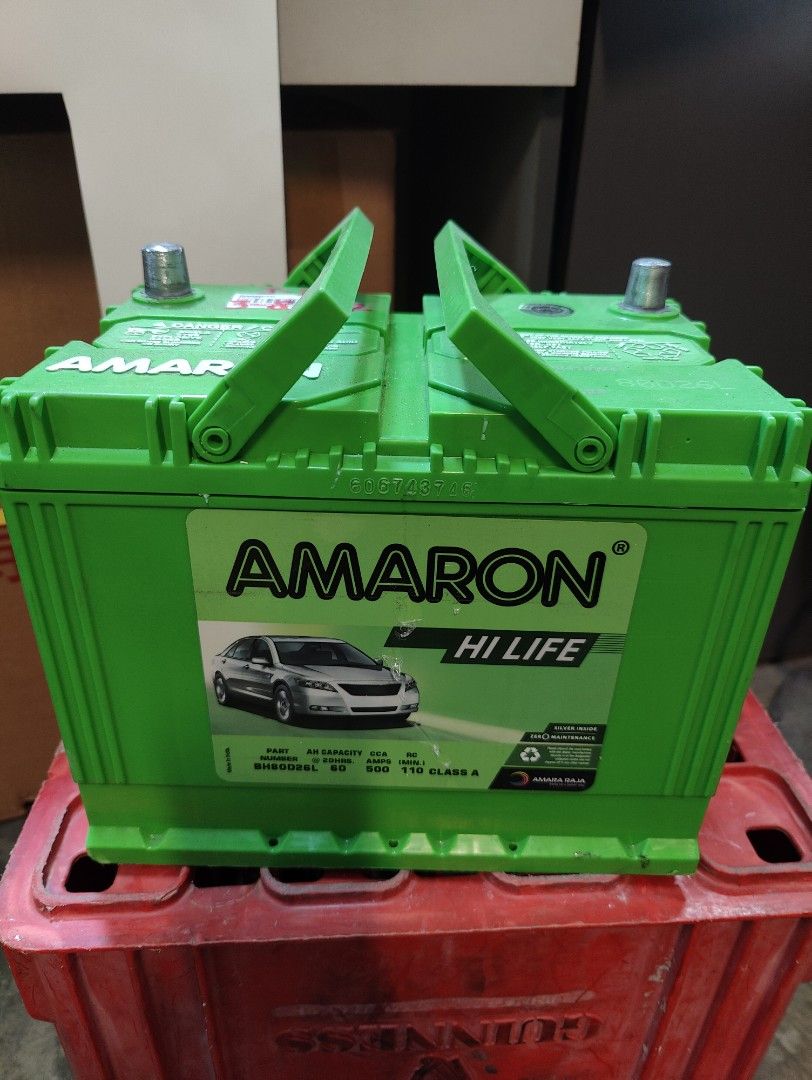 Amaron battery, Car Accessories, Accessories on Carousell