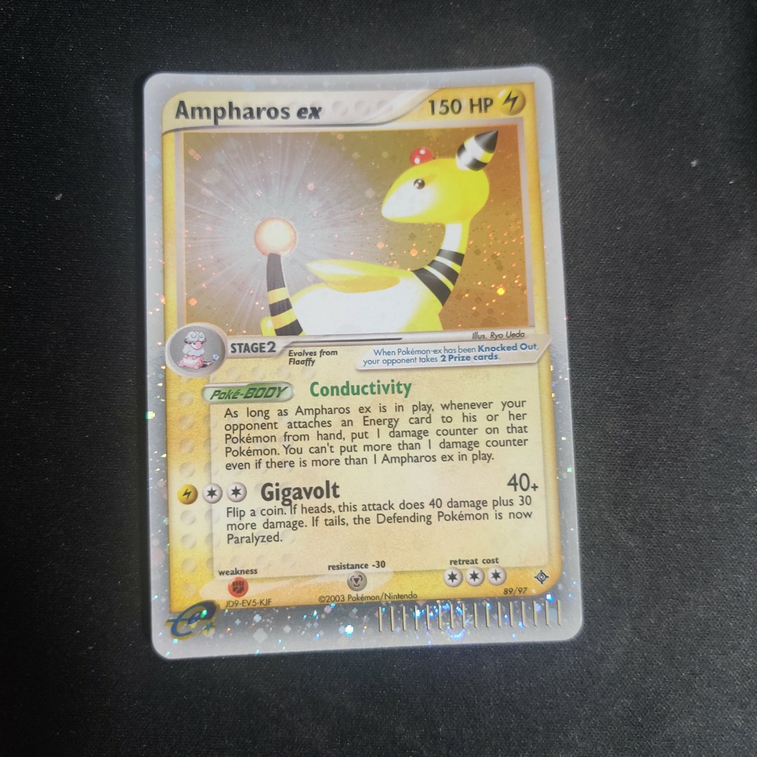 Ampharos Ex Hobbies And Toys Toys And Games On Carousell 9585