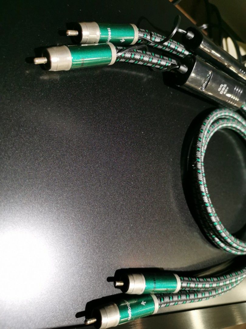 AudioQuest Columbia rca interconnect, Audio, Other Audio Equipment on