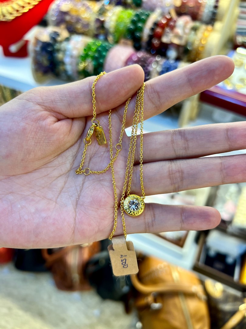 Authentic Coach Necklace, Women's Fashion, Jewelry & Organizers