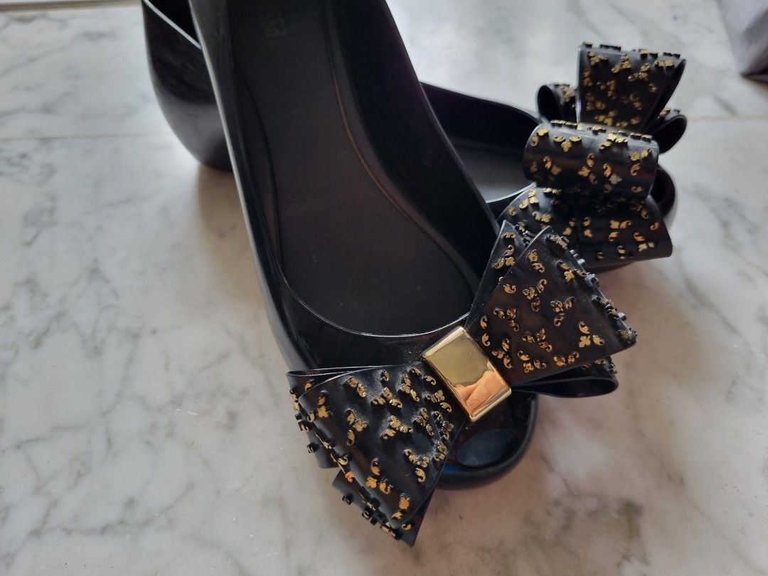 Melissa luxe bow shoes deals