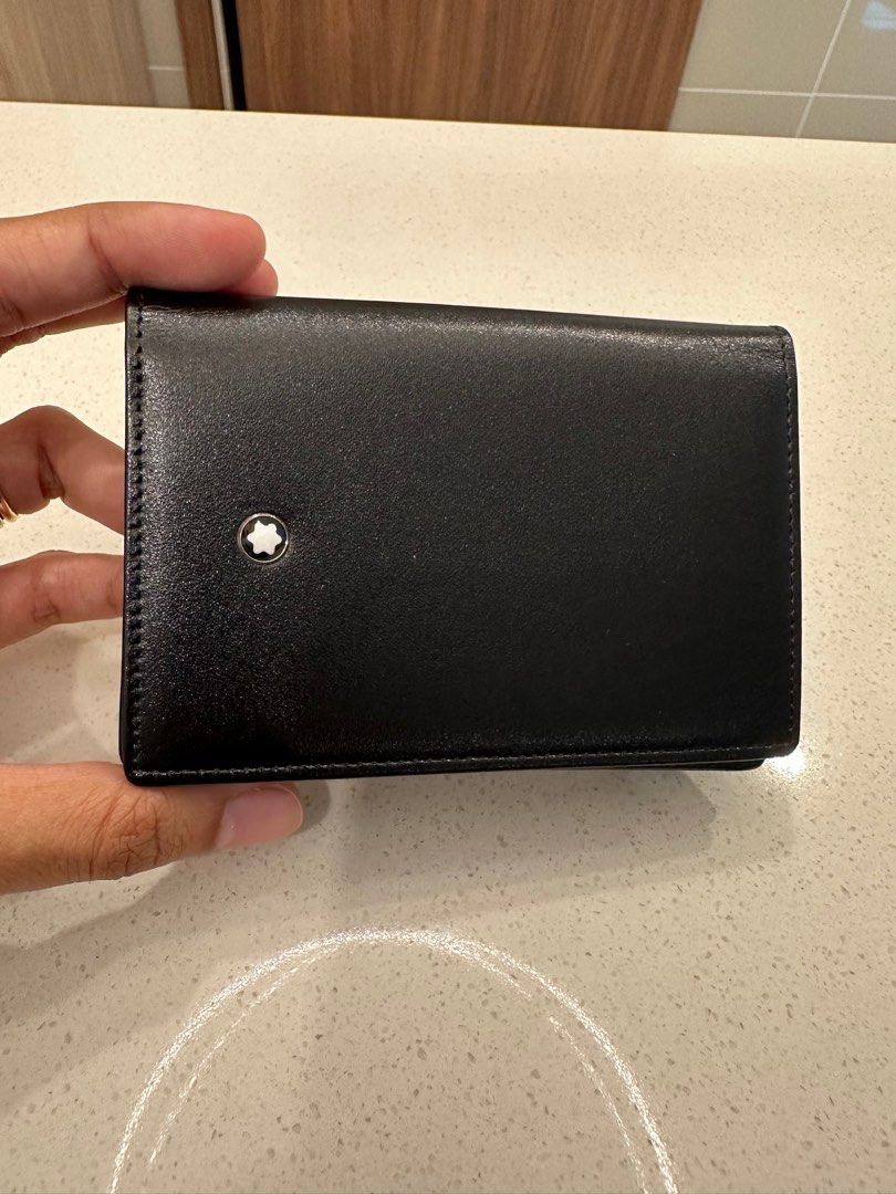 Authentic Mont Blanc card holder, Men's Fashion, Watches & Accessories, Wallets & Card Holders