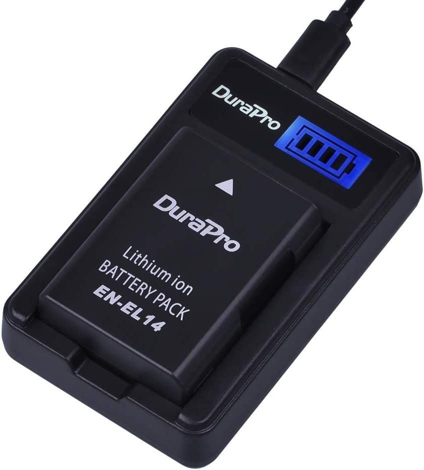 Aazon.co : H-24 Battery Charger For Nikon En-el14 En-el14a P7100