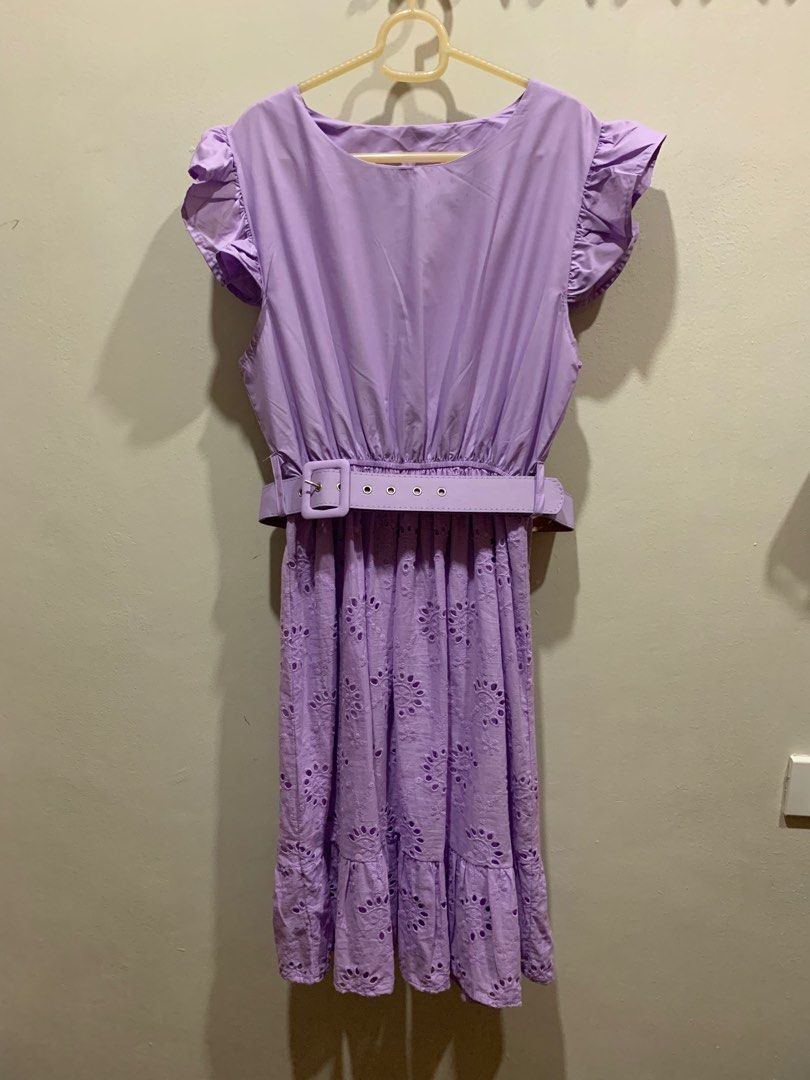 Bangkok eyelet dress (Category: Dresses) located in Quezon City. Submitted by ukai111 (Listing ID 1213876811, Image 1). Description: Bust - up to 36 inches Waist - 30 inches Length - 36 inches With inner lining Lilac color Fabric- cotton.
