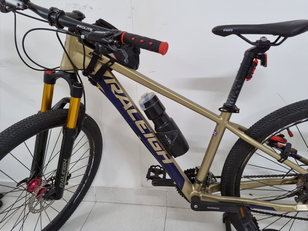 Basikal Raleigh Mountain bike Sports Equipment Bicycles Parts